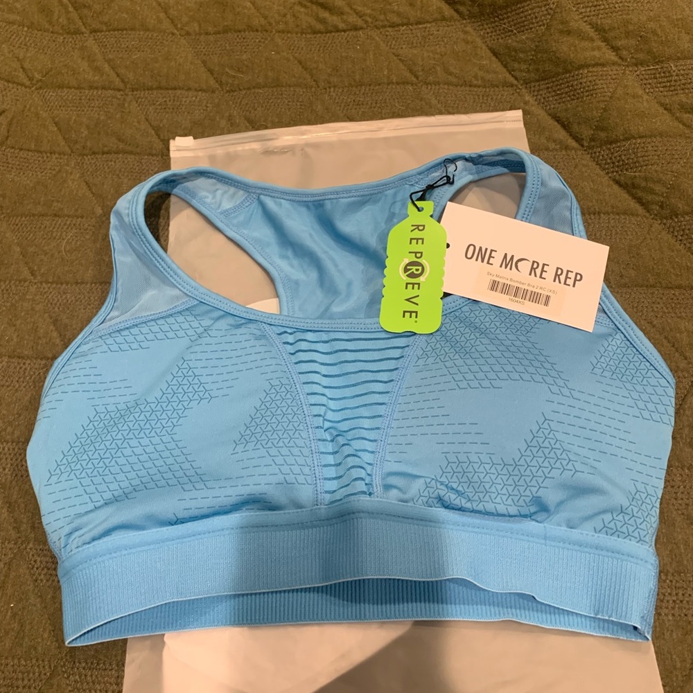 Zyia sky Matrix bomber bra XS